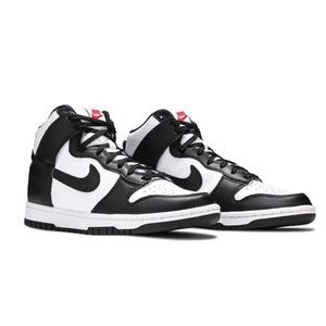 Nike Women’s  Dunk High 'Black White' – Size US 9 W